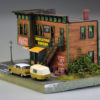 Saulena's Tavern Building Kit (Custom Built HO Scale) - Image 3